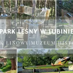 Park linowy i Muzeum Historii w Lubinie to świetne atrakcje dla całej rodziny.