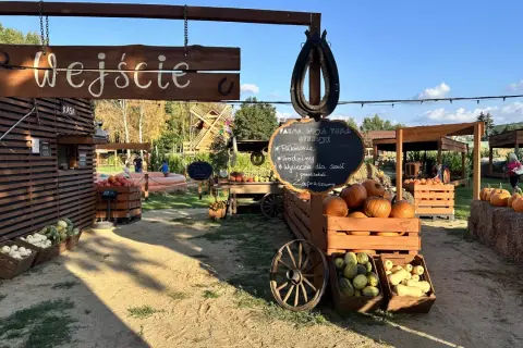 Farma wuja Toma zaprasza do Dyniolandii! Wejście do krainy dyni i jesiennych atrakcji.