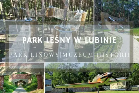 Park linowy i Muzeum Historii w Lubinie to świetne atrakcje dla całej rodziny.